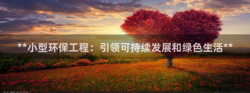 彩名堂怎么打最稳：**小型环保工程：