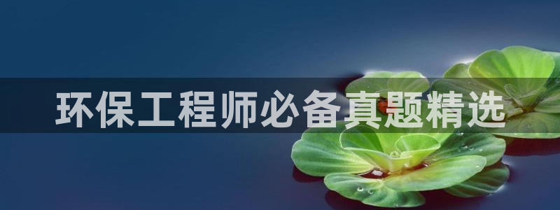 彩名堂不能用了吗：环保工程师必备真题