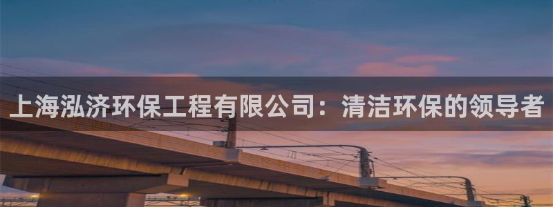 如何进入彩名堂官网更新：上海泓济环保工程有限公司：清洁环保的领导者