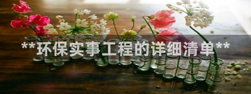 彩名堂客服：**环保实事工程的详细清