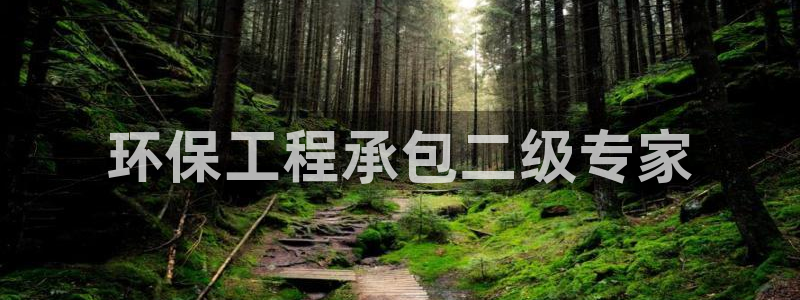 彩名堂手机客户端官网：环保工程承包二