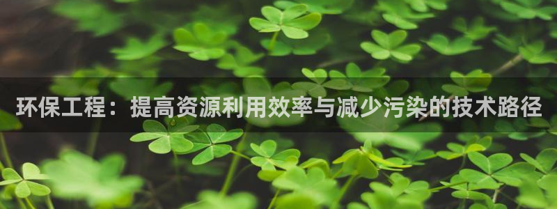 彩名堂用不了：环保工程：提高资源利用