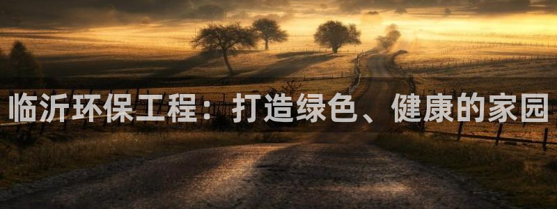 彩名堂客户：临沂环保工程：打造绿色、