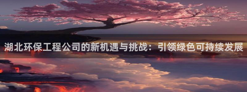 正规彩名堂官网计划：湖北环保工程公司