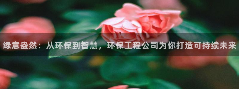 彩名堂免费计划官网5 0：绿意盎然：从环保到智慧，环保工程公