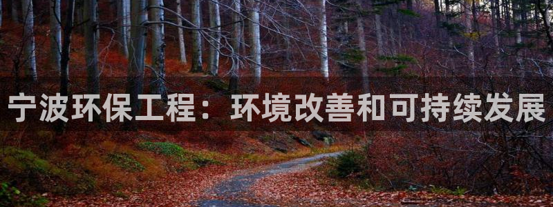 彩名堂预测软件：宁波环保工程：环境改