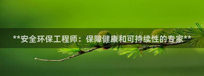 彩名堂预测网站：**安全环保工程师：