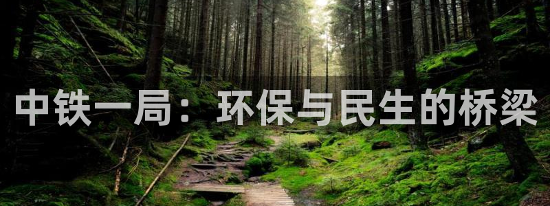 彩名堂计划真的准吗：中铁一局：环保与